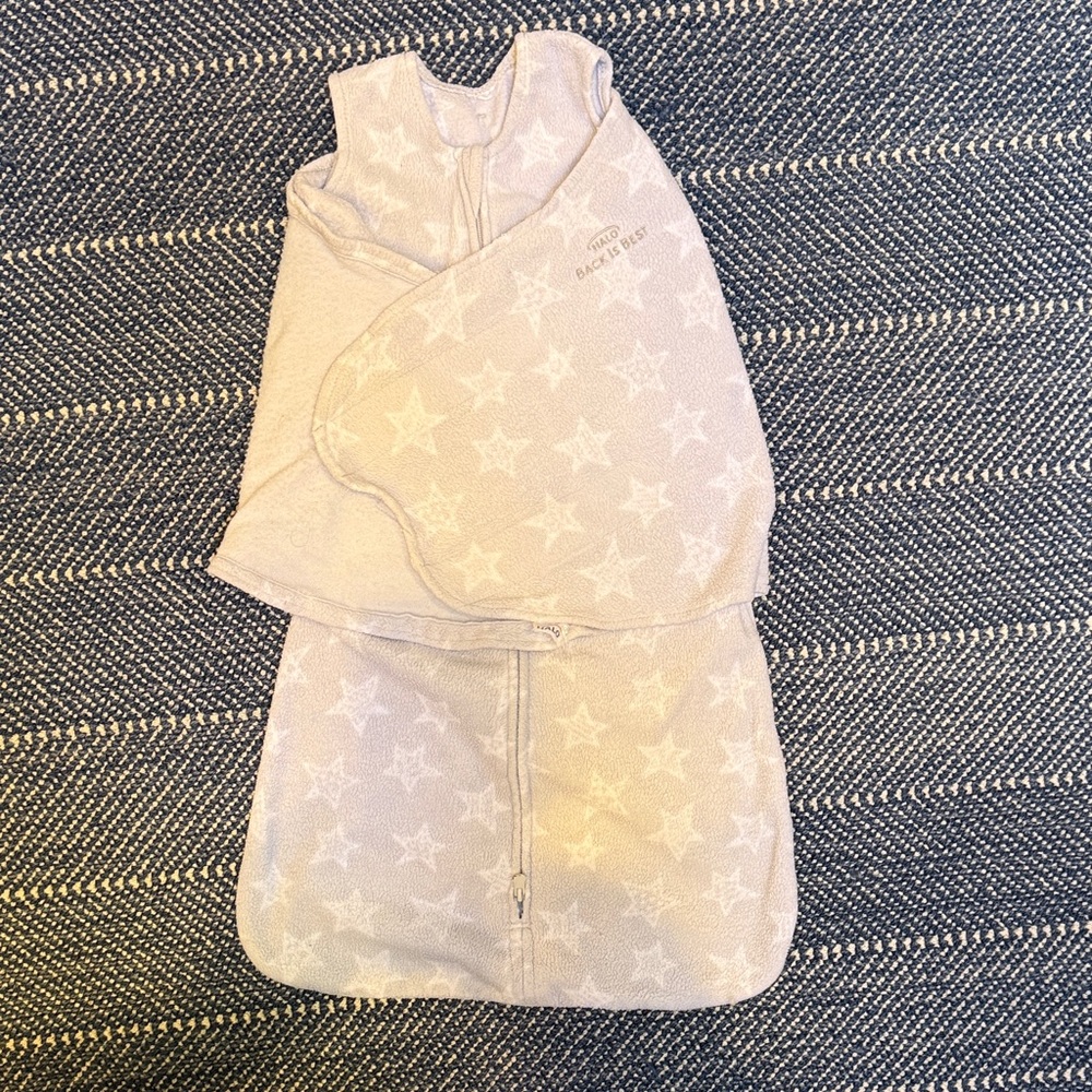 Halo Starry SleepSack Wearable Fleece Blanket